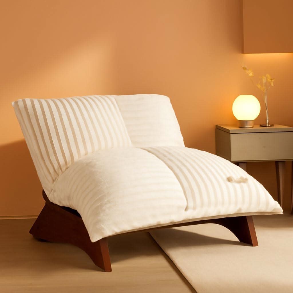 Adjustable Upholstered Chair — Beige