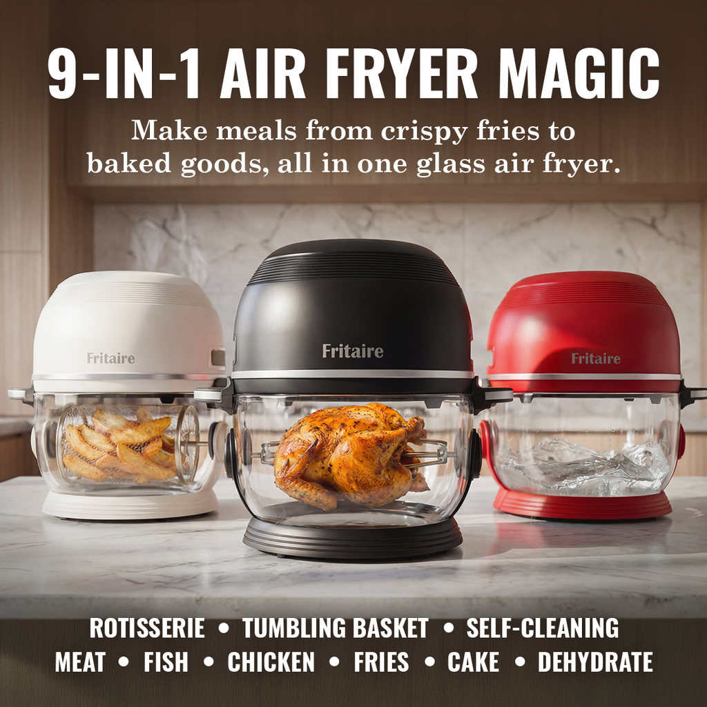 Non-Toxic Air Fryer — Mauve Rose