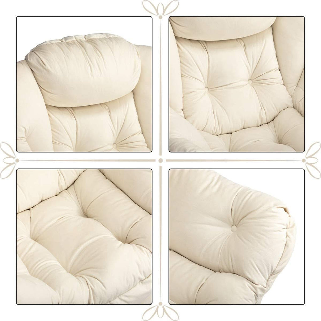 Lounge Chair with Pocket — Beige