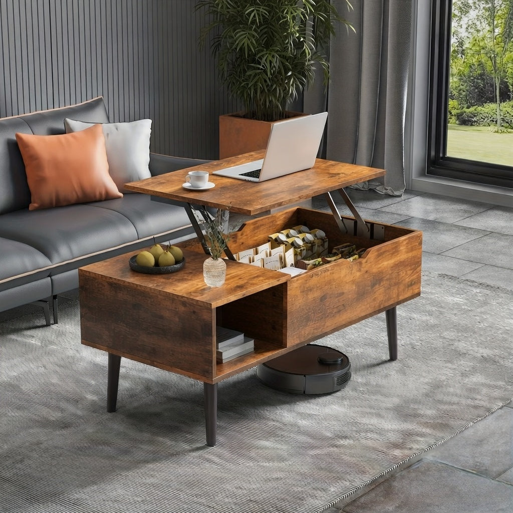 Lift-Top Storage Coffee Table