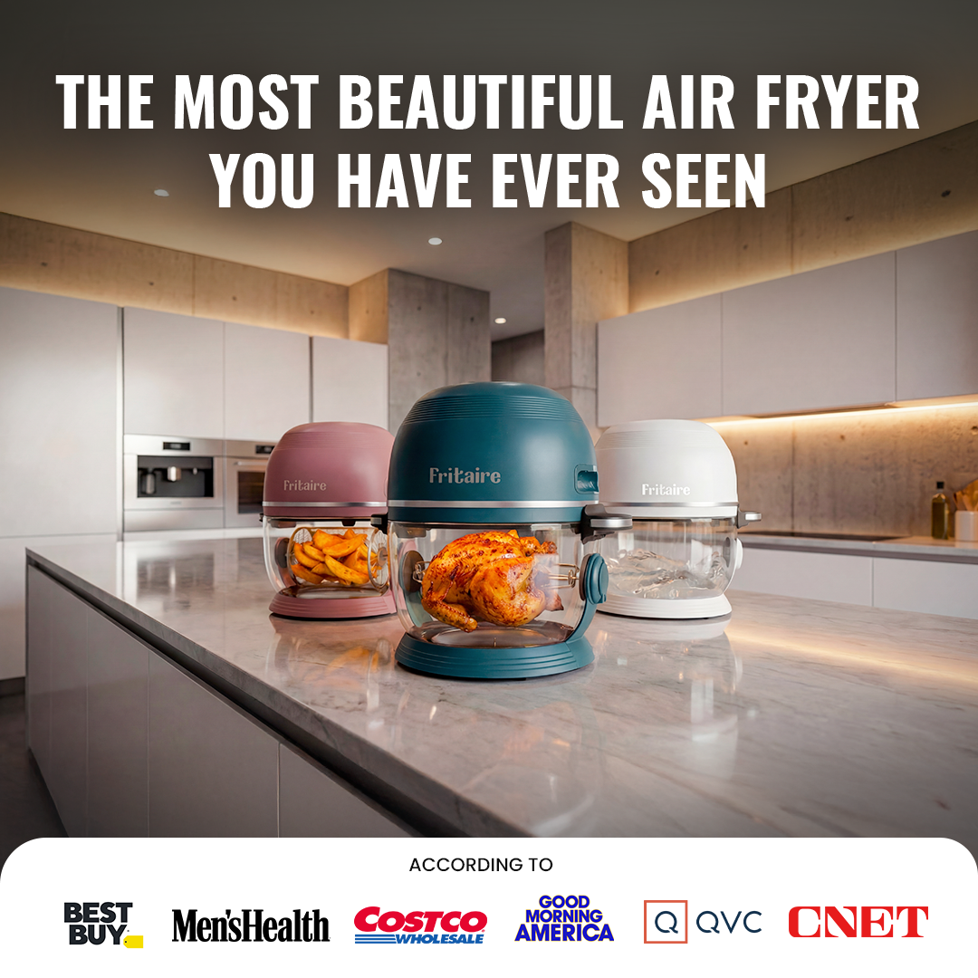 Non-Toxic Air Fryer — Mauve Rose