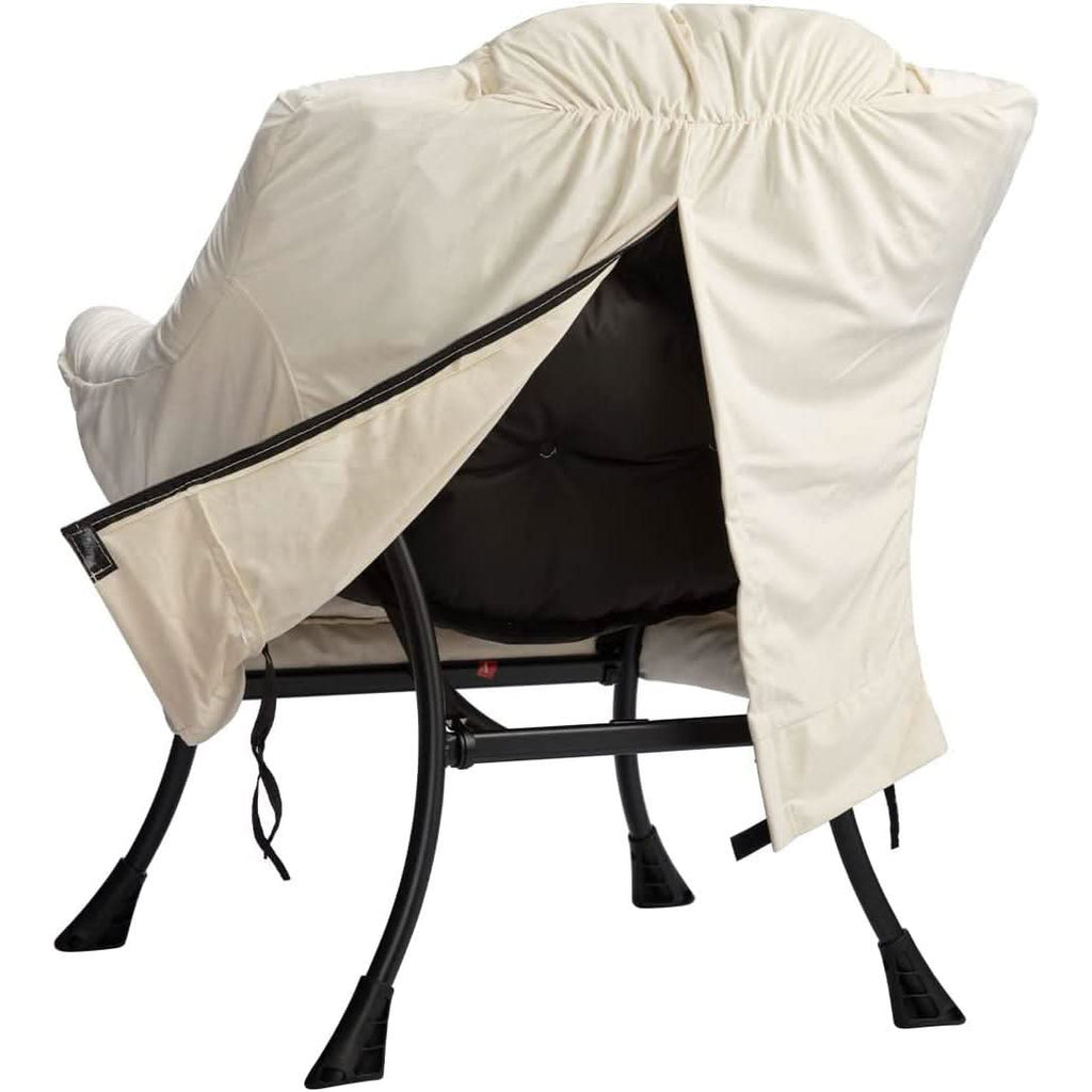 Lounge Chair with Pocket — Beige