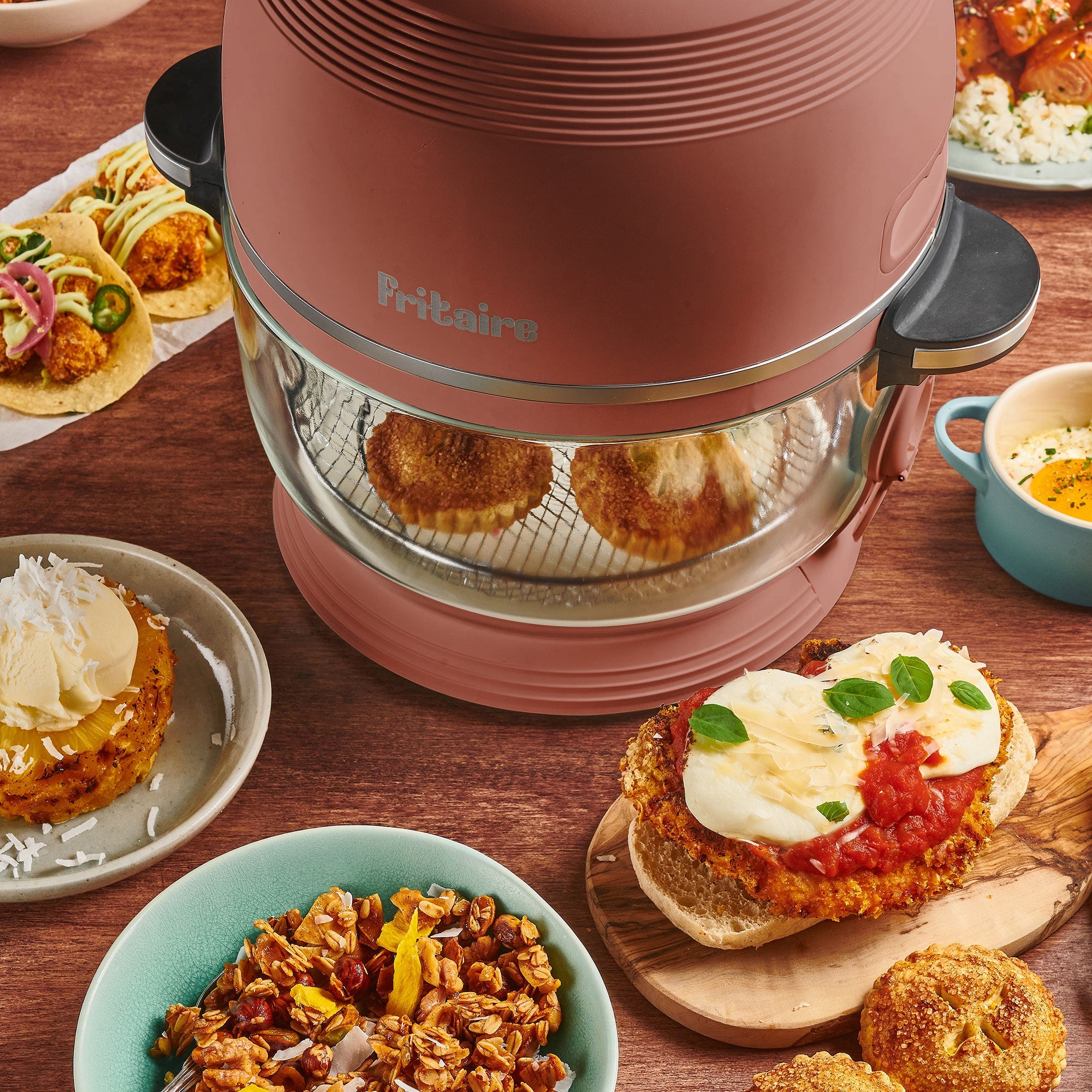 Non-Toxic Air Fryer — Mauve Rose