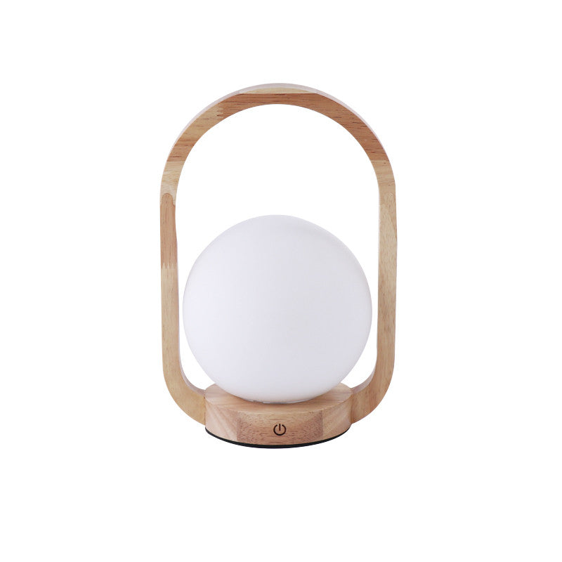 Dimmable Glass Bedside Lamp