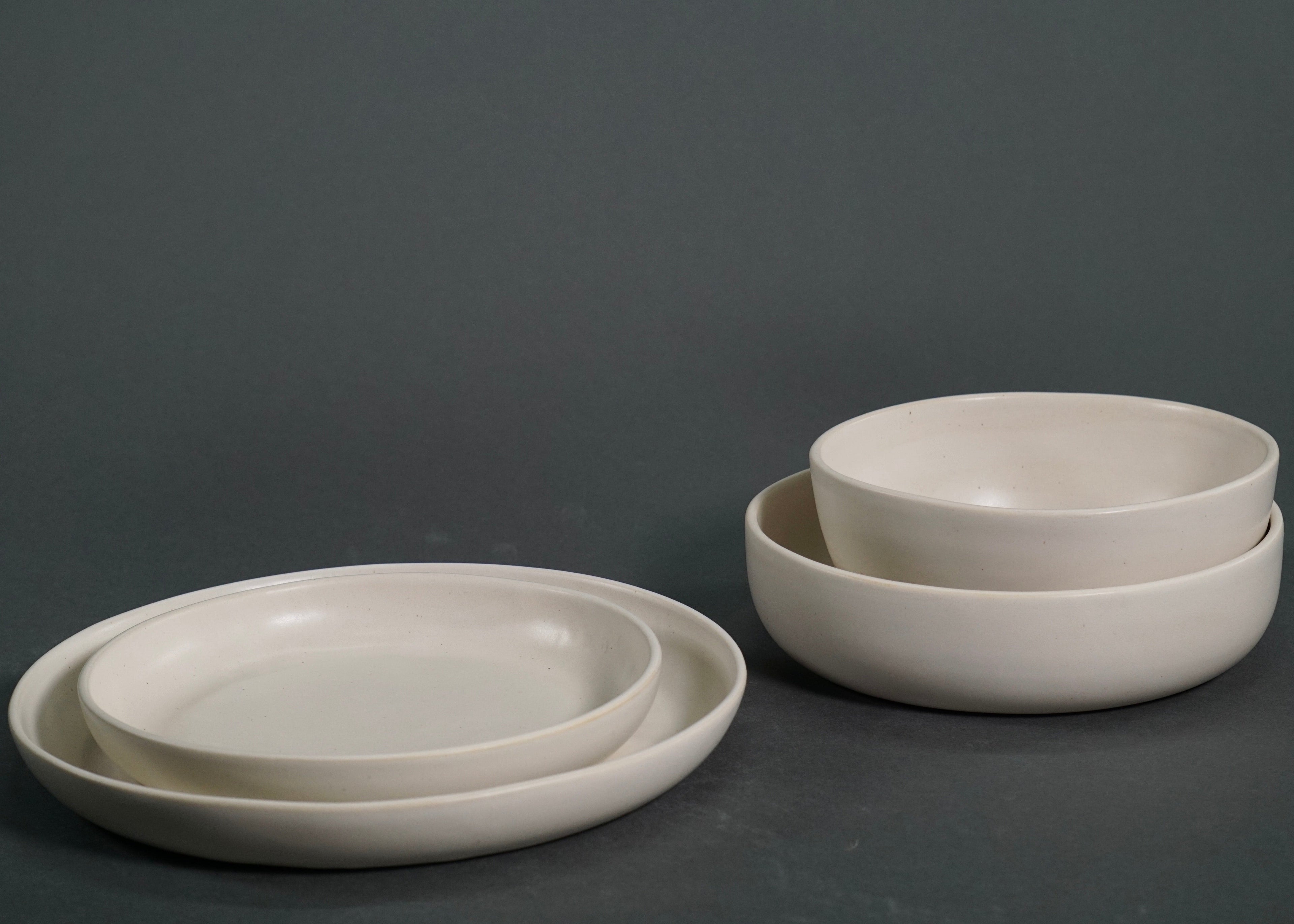 Classic Dinnerware Set — Ivory