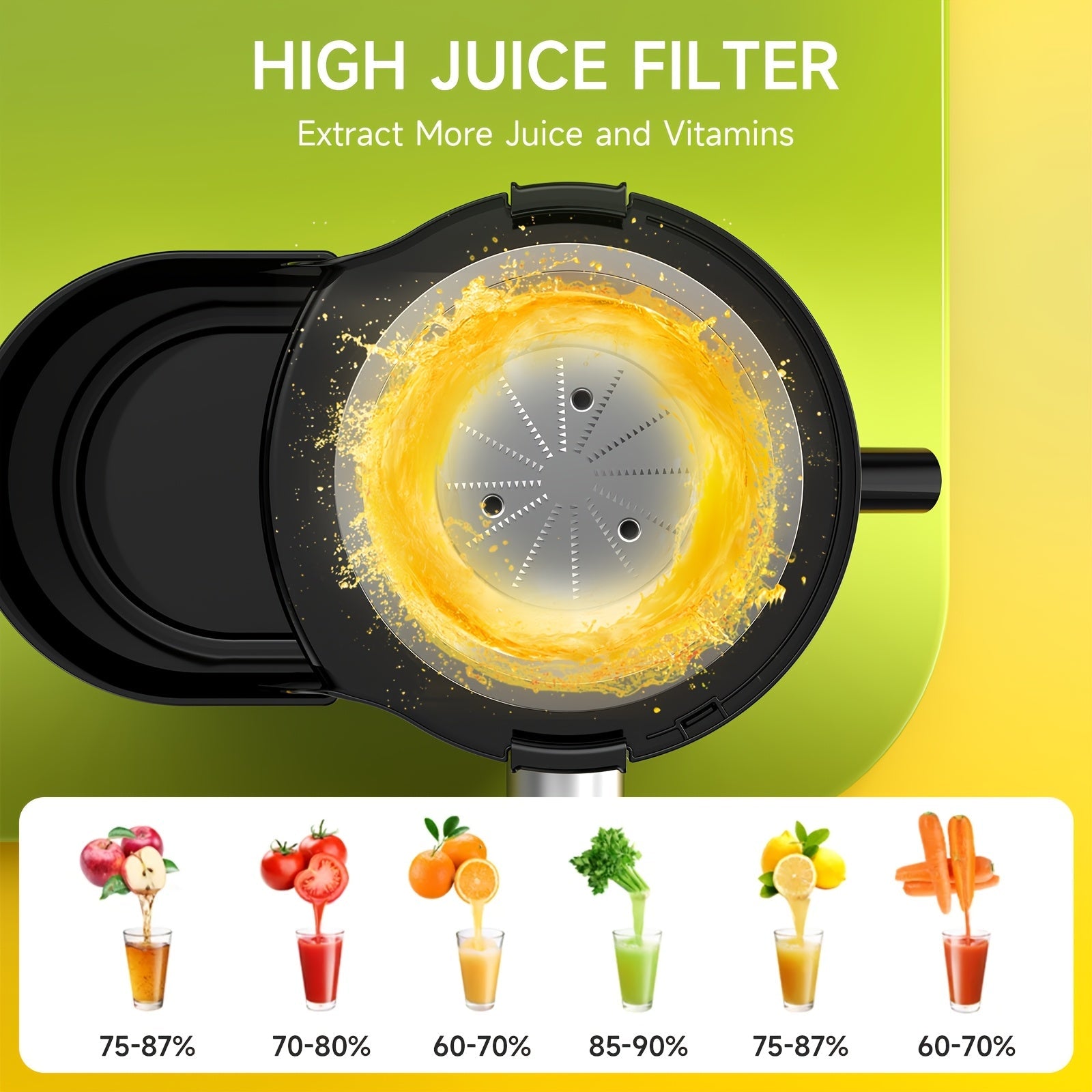 Wide Mouth Centrifugal Juicer