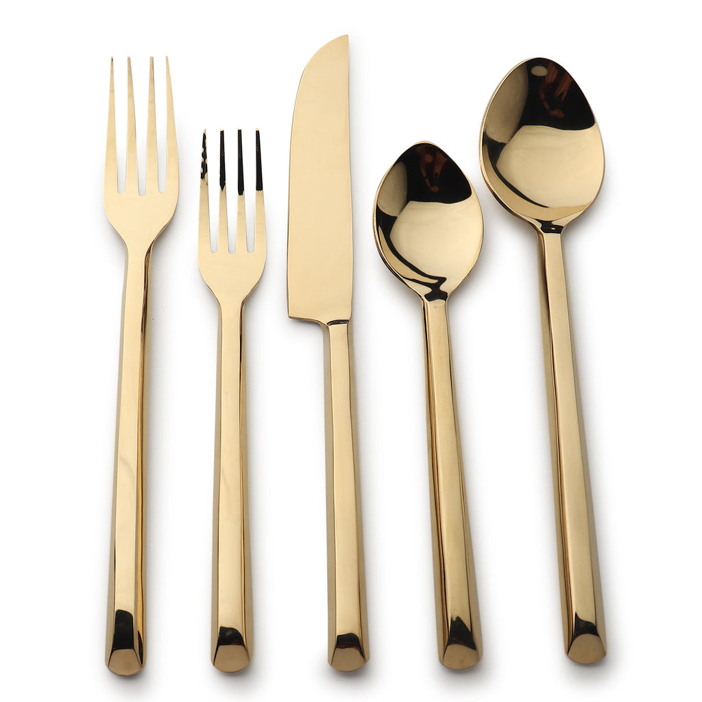 Plateau Flatware Set — 5 Piece