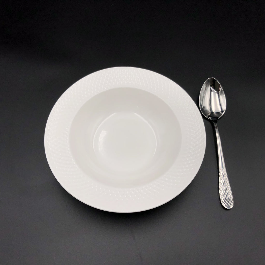 Julia Porcelain Dinnerware Set — Service for 6