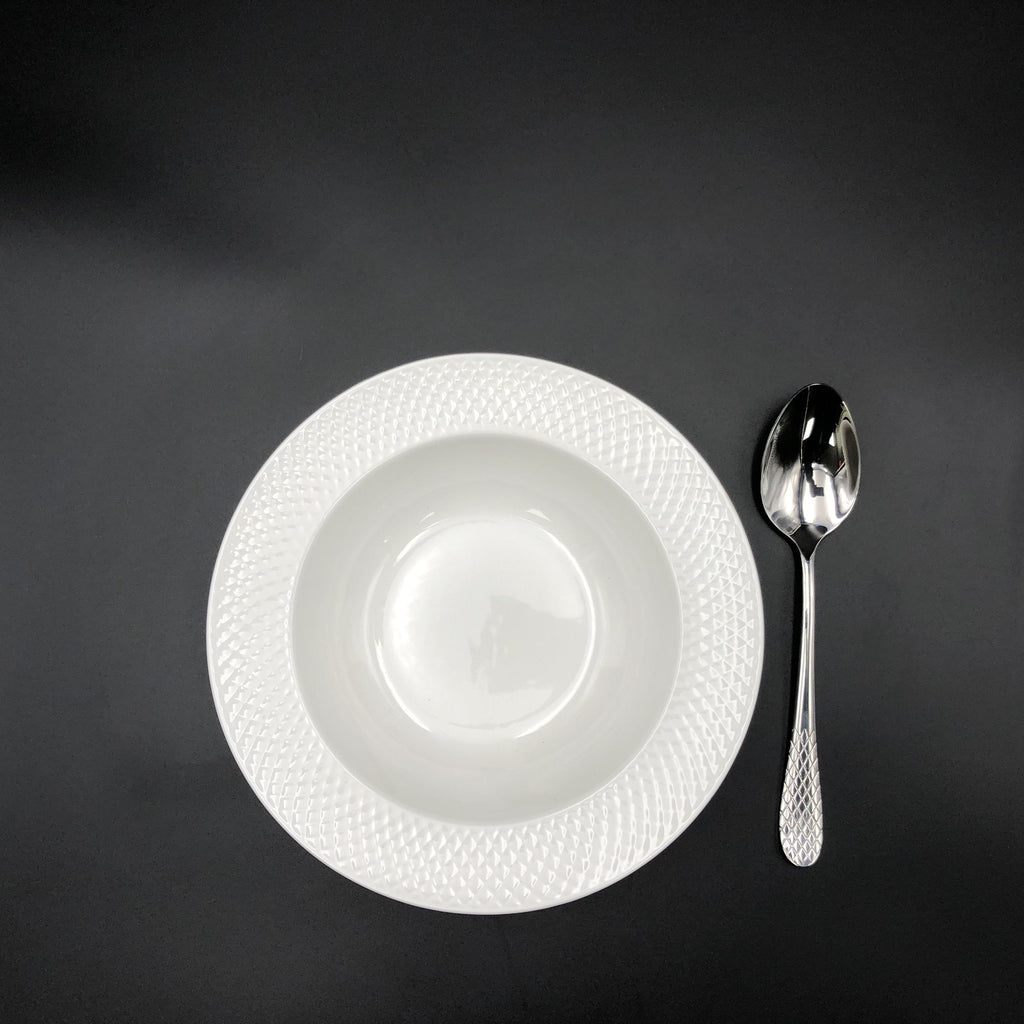 Julia Porcelain Dinnerware Set — Service for 6