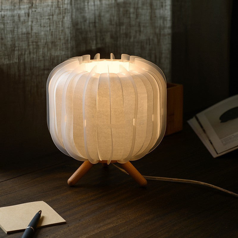 Pleated Smart Bedside Lamp