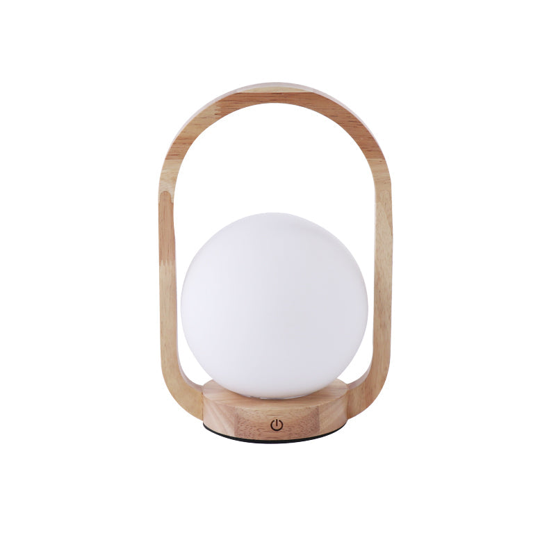Dimmable Glass Bedside Lamp