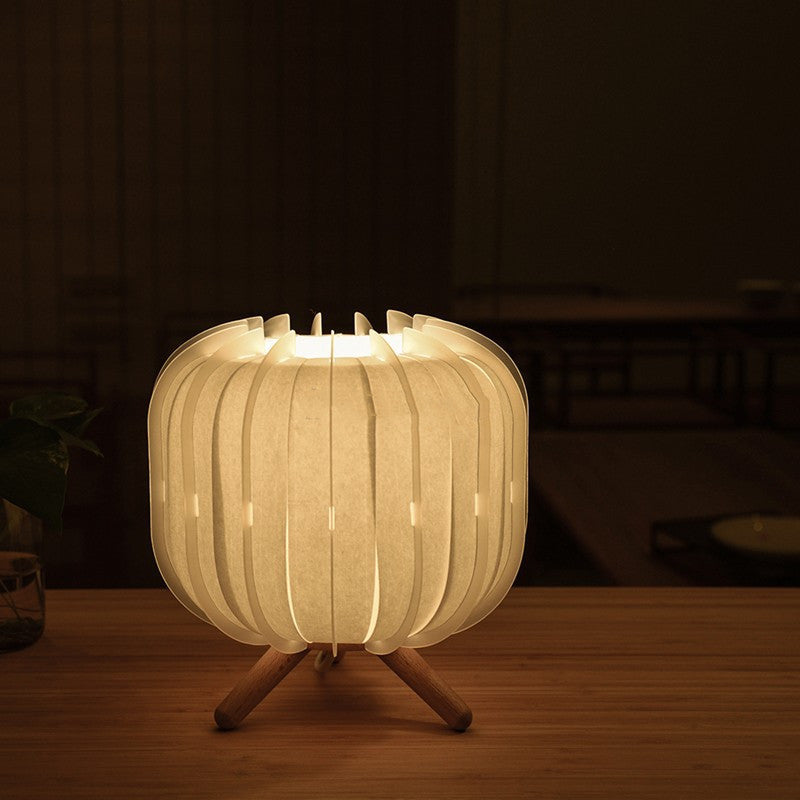 Pleated Smart Bedside Lamp