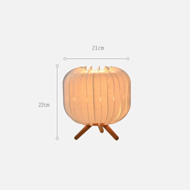 Pleated Smart Bedside Lamp