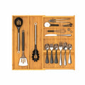 Expandable Bamboo Drawer Organizer